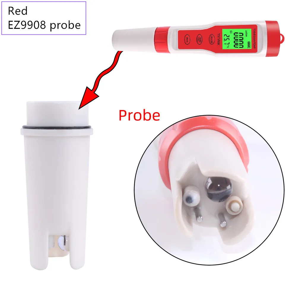 

Replacement Glass Probe Electrode for Digital 7 IN 1/5 IN 1/3 IN 1 TDS EC PH ORP Temp Tester 40% OFF Only Probe