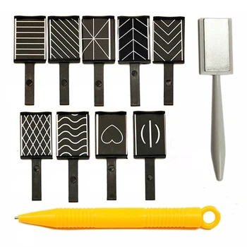 

11pcs/set Nail Art Tool Magnet Pen for DIY Magic 3D Magnetic Cats Eyes Polish UV Gel Polish Cat Eye