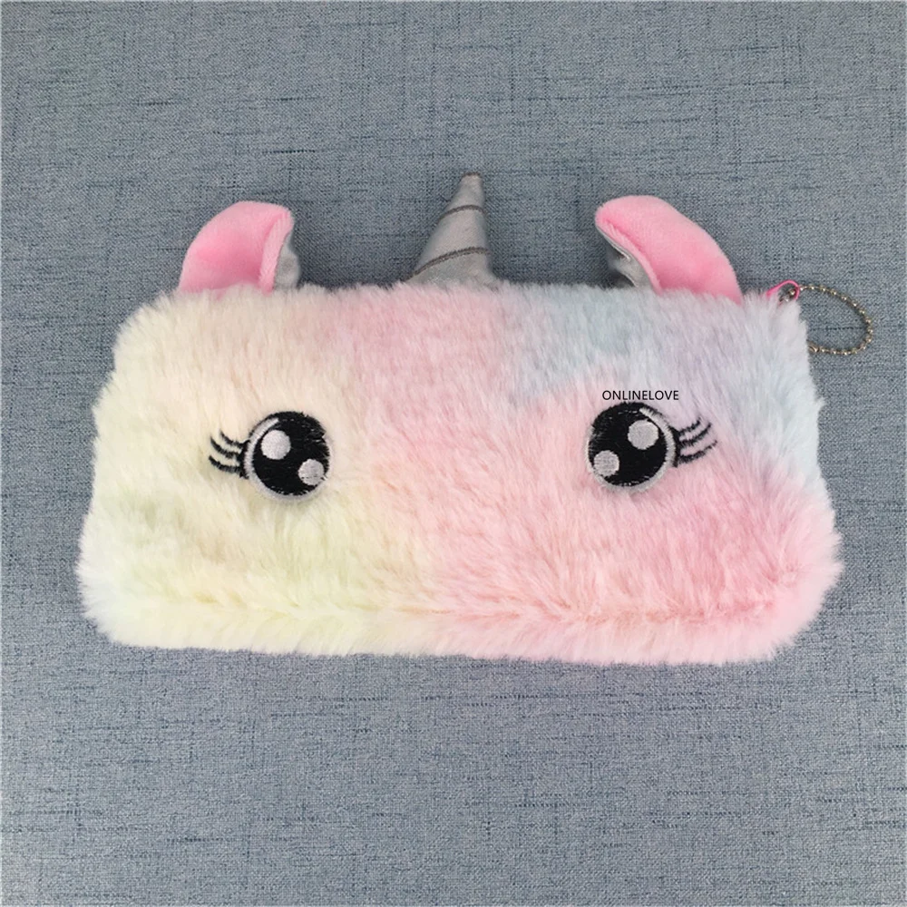 Unicorn Cat Horse Gift Plush Coin Bag Keys Pendant Wallet Pouch Pocket Purse coin purse coin wallet plush coin purse change bag