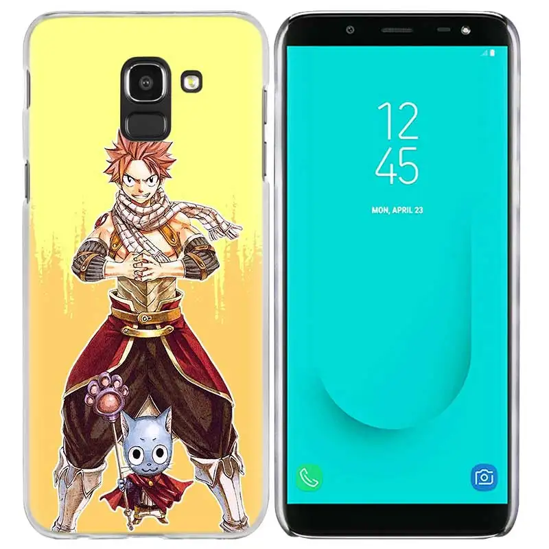 Аниме Манга сказка логотип Чехол для samsung Galaxy A50 A80 A70 A60 A40 A30 A20 A20e A10 A9 A7 A6 Note 8, 9, 10, плюс 5G - Цвет: 06