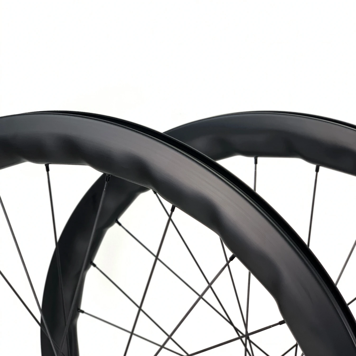 HULKWHEELS 700c Wheelset BWS Road Disc Carbon Wheels RD08 Center Lock /6 Bolt Lock Hub 50mm Depth 27 Width For Cycling