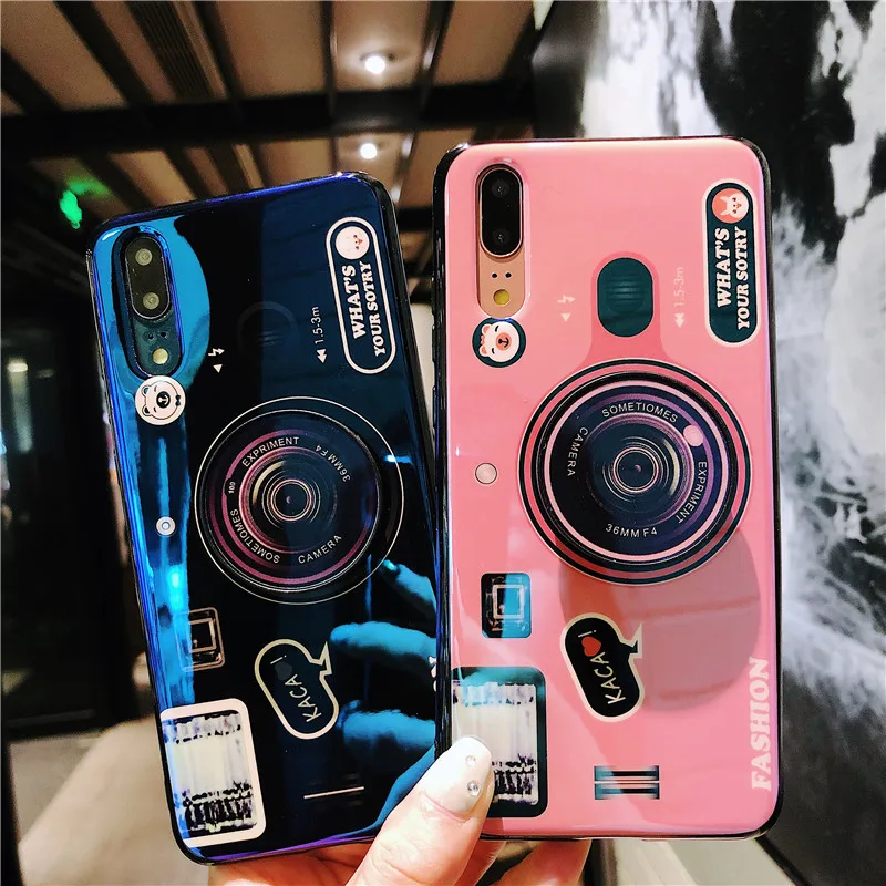 Phone Case For Huawei Nova 3e 3i 3 4 4e Soft TPU Cover 2i 2s 2 Plus Lite Camera Stand Holder |