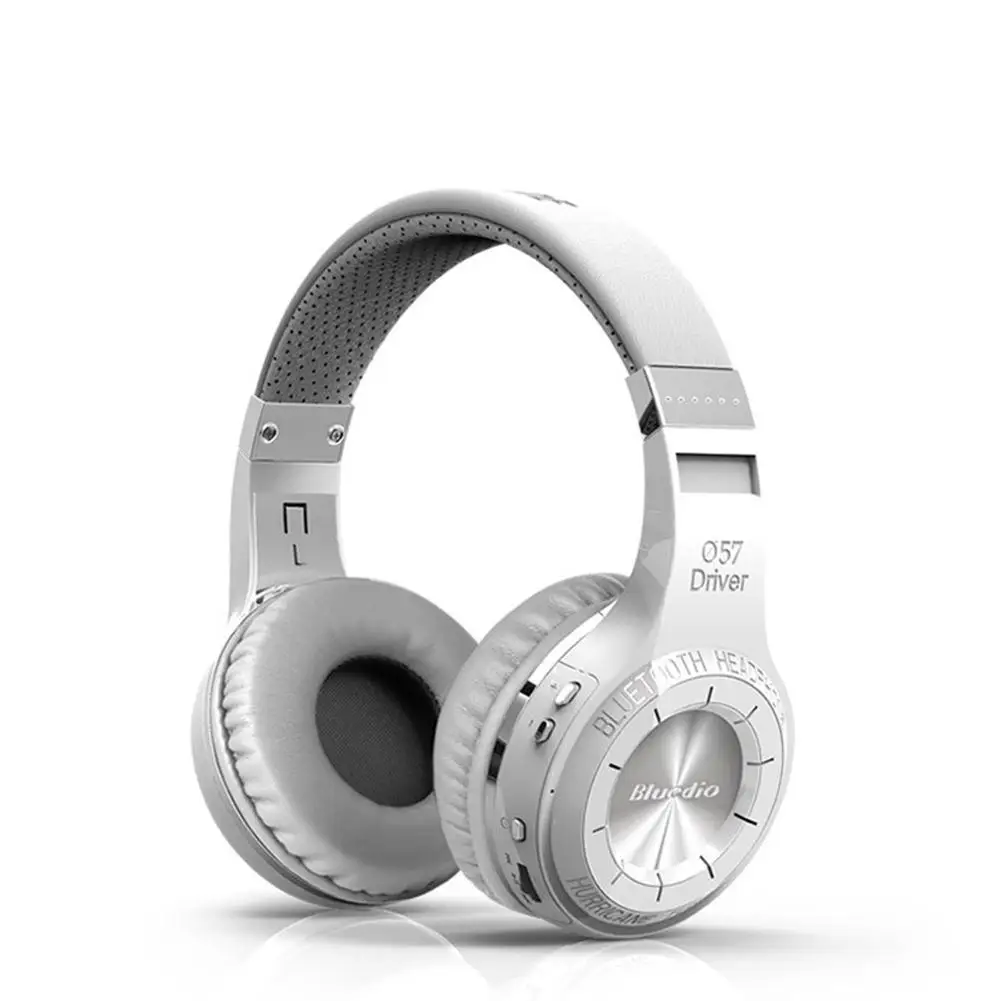 Kuulee стерео Спортивная bluetooth-гарнитура провода над ухом наушники Бас Звук музыкальные стереонаушники для телефона ПК MP3 плеер - Цвет: white