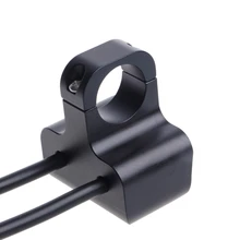 Двойной 22 мм руль мотоцикла дальнего ближнего света фара, подвижная фара включения выключения LX9C