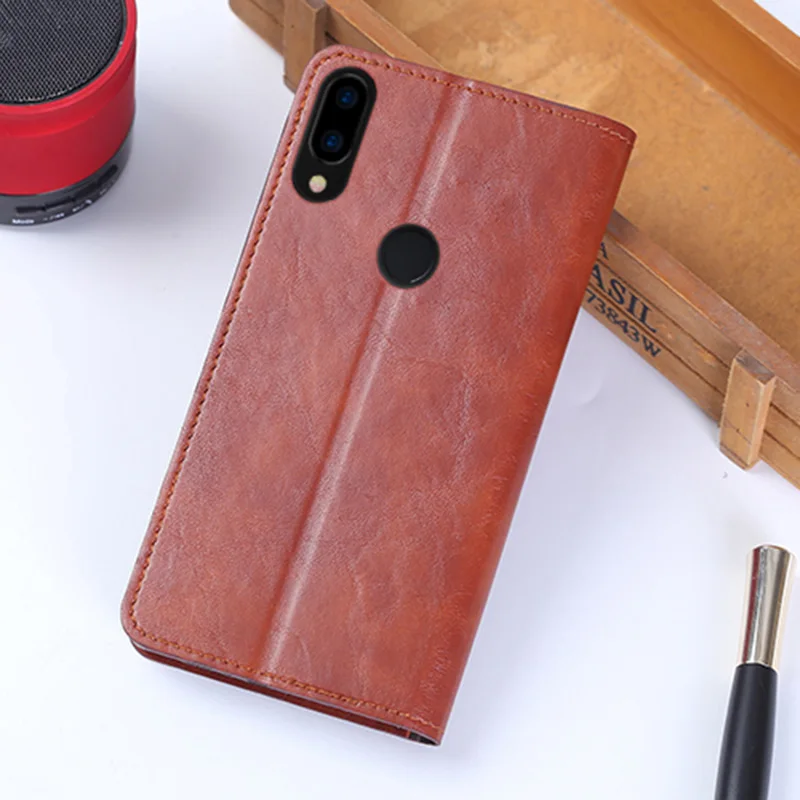 Флип-чехол для телефона для Xiaomi 5 5S 8 9 9T A1 A2 A3 lite max 3 Poco F1 масло воск кожаный чехол для Redmi 6 Note 7 7A 4 4X5 6A Pro Plus чехол - Цвет: Blue
