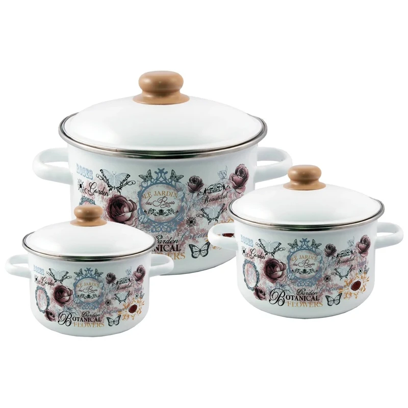 Кастрюля Appetite Roses 2 0 л|Кастрюли| |