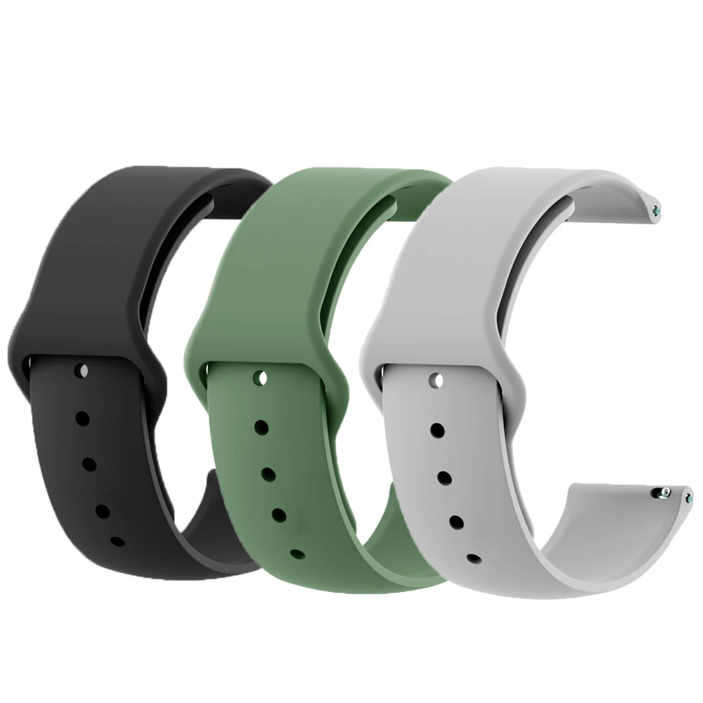 2 шт 20 мм ремешок для часов Garmin Vivoactive 3/Vivoactive 3 Музыка/подход S40/Forerunner/Vivomove HR
