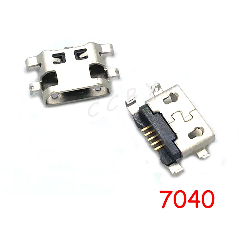 10pcs USB Charging Port Plug Dock Connector Socket For Alcatel One Touch POP C7 Dual 7041D 7040 7041 OT7040 OT7041 | Мобильные