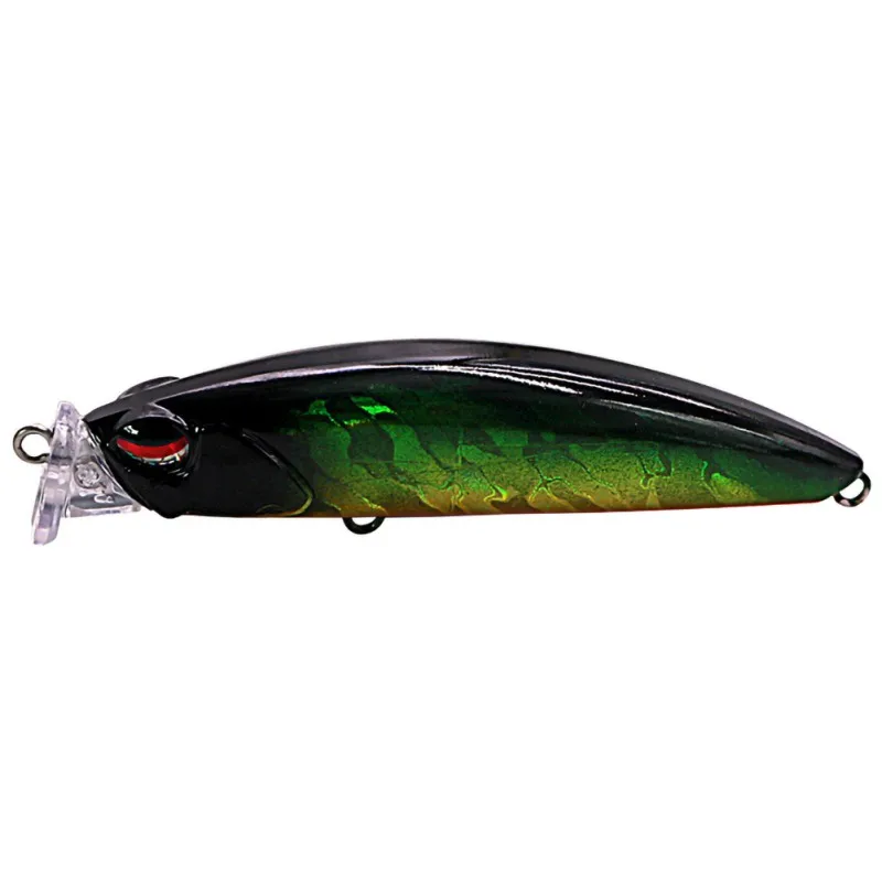 Плавающая приманка для рыбалки Minnow жесткая искусственная плавающая плоская со