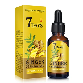 

30ml Ginger Fast Hair Growth Serum Essential Oil Anti Preventing Hair Lose Liquid Damaged Hair Repair Growing Dropship