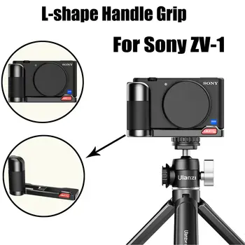 

UURig Camera Handle Grip for Sony ZV1 DSLR Camera L Shape Photo Studio Camera Holder Vlog Microphone Video Tripod Monopods