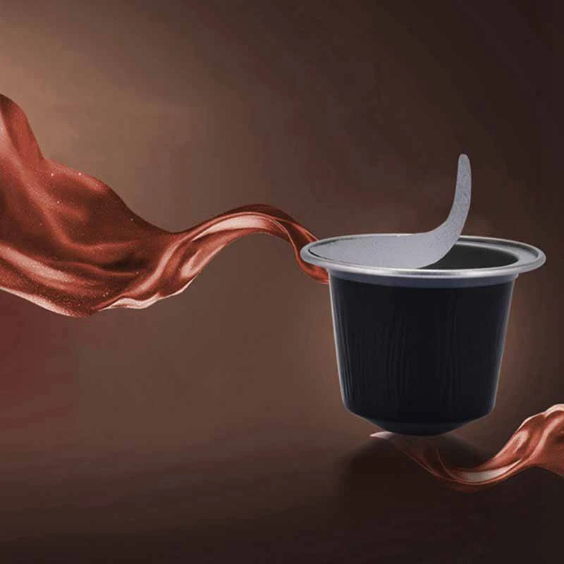 100 комплектов многоразовая кофейная Капсульная чашка одноразовая Nespresso Pod для