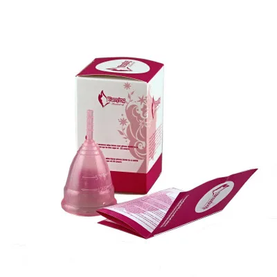 

Medical Silicone Menstrual Cup Lady Women Period Cup Feminine Hygiene Menstrual Silicone Cup Colletor Copita