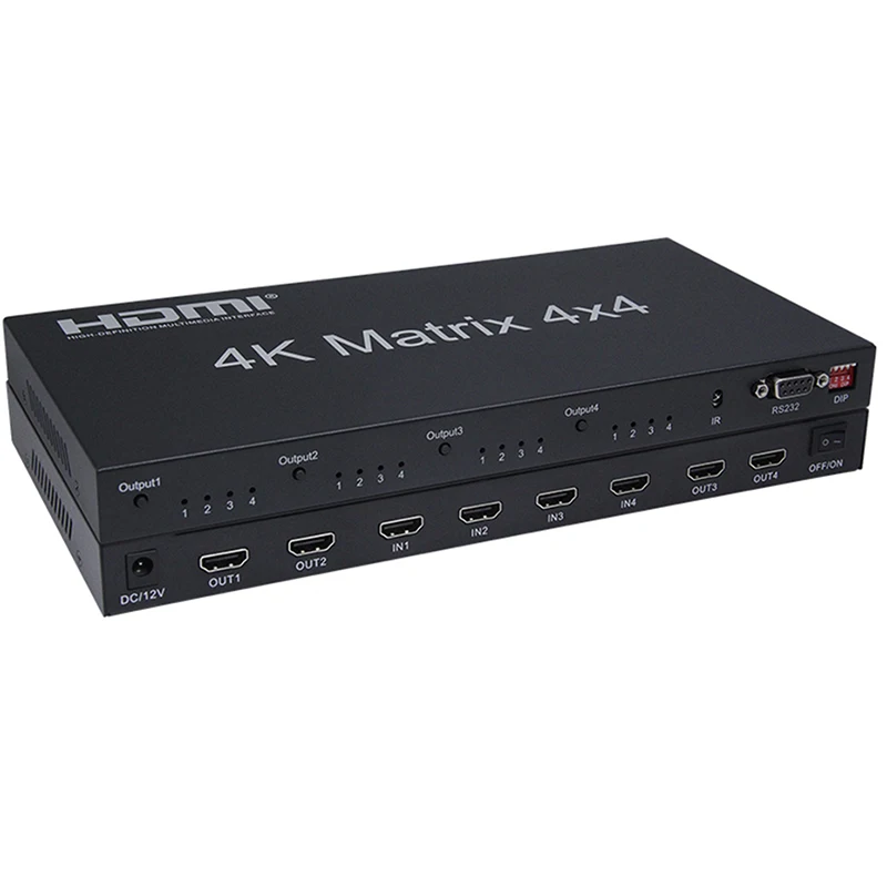 HDMI Matrix 4K 2K 3D 1080P 2.0 4X4 Switch Splitter Converter 6X2 4X2 | Электроника