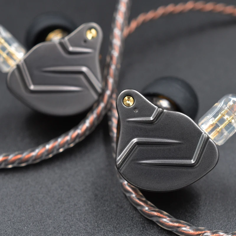 Новинка KZ ZSN PRO 1BA + 1DD гибридные технологии HIFI металлические наушники вкладыши бас