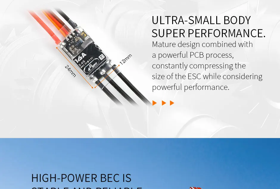 รูปสินค้า ESC ควบคุมความเร็ว T-motor F3P BPP-4D AM16A สำหรับโดรน