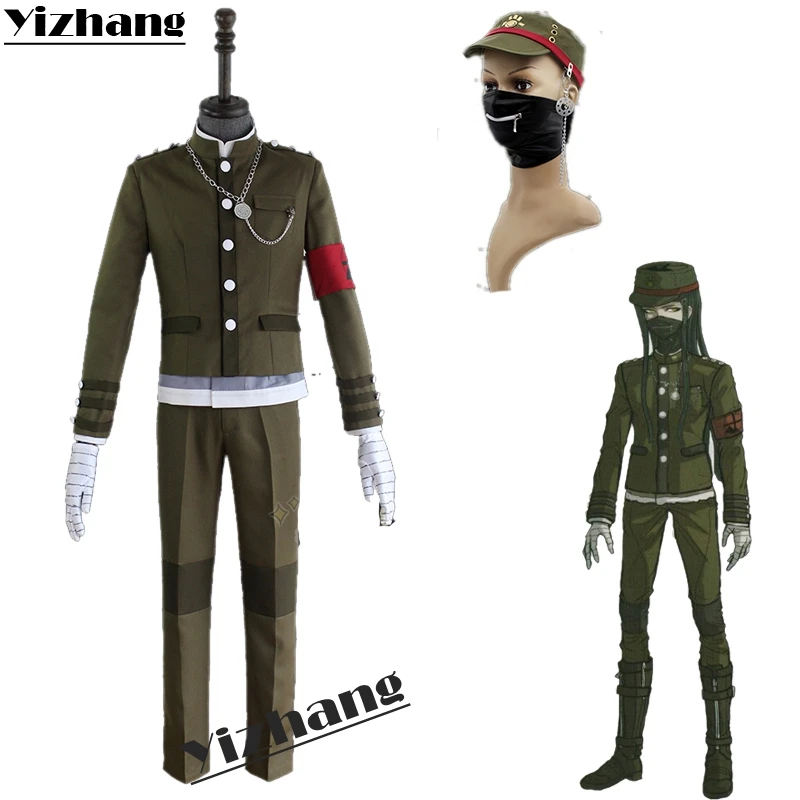 package Yizhang игры Danganronpa V3 рантаро Амами Оума кокичи Saihara Shuichi косплей костюм японская форма Одежда - Цвет: package