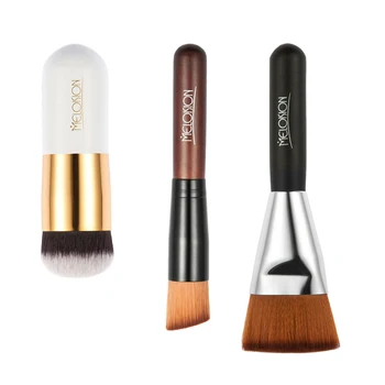 

3 Pcs Soft Powder Blush Highlight Foundation Makeup Brush Beauty Tool