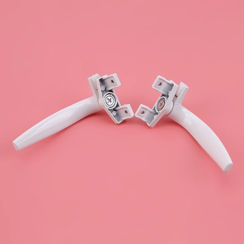 Черно белая ручка из алюминиевого сплава внутри и снаружи открытое окно дверная