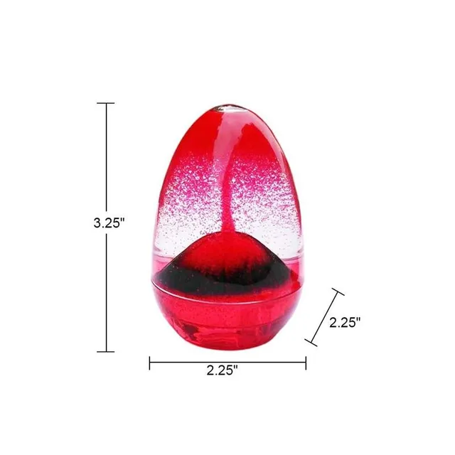 Volcanic Creative Children's Toys Sensory Visual Stimulation Decompression Timer Gift Decoration Desktop I6G6 6