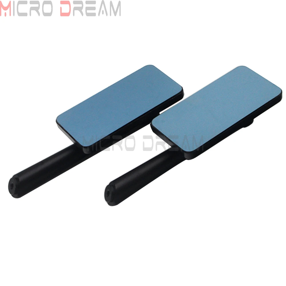 Motorcycle Rectangle Rear View Side Mirrors Left/Right For Harley Touring Street Sport Bike Rearview Mirror 6mm/8mm/10mm Threads Motorcycle Rectangle Rear View Side Mirrors Left/Right For Harley Touring Street Sport Bike Rearview Mirror 6mm/8mm/10mm Threads