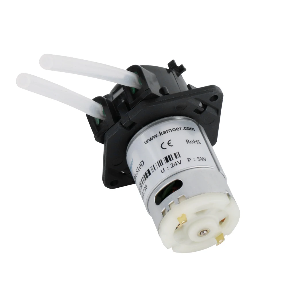 Перистальтический насос 24V DC DIY помпа-дозатор для жидкости для аквариума Лаборатория аналитического