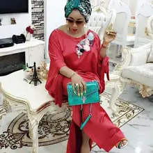 Tilapia Новое атласное вышитое большое длинное платье Летучая Мышь Модные Вечерние Платья