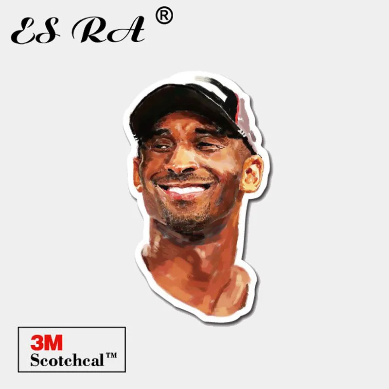 

One Piece Baskeball Player Stickers Basketball Stars Kobe Bean Bryant Decal Outdoor Stickers Toys Laptop Pitche Pegatinas Guitar