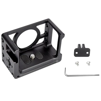 

YELANGU RX02 Camera Cage Mount for Sony RX0 II Protective Metal Holder with Adapter 1/4Inch 3/8Inch