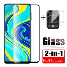 9D Tempered Glass For Xiaomi Redmi Note 9s Protective Glass on Xiomi Redmi Note 9 9s Back Camera Protector Full Cover Note9 Film