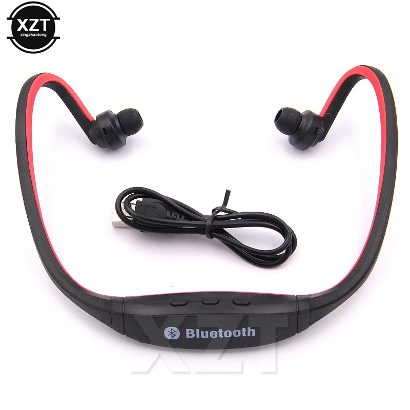 S9 Bluetooth-compatible 4.0 Headset Sport Wireless Headphones Music Stereo Earphones+Micro SD Card Slot For iphone Huawei XiaoMi