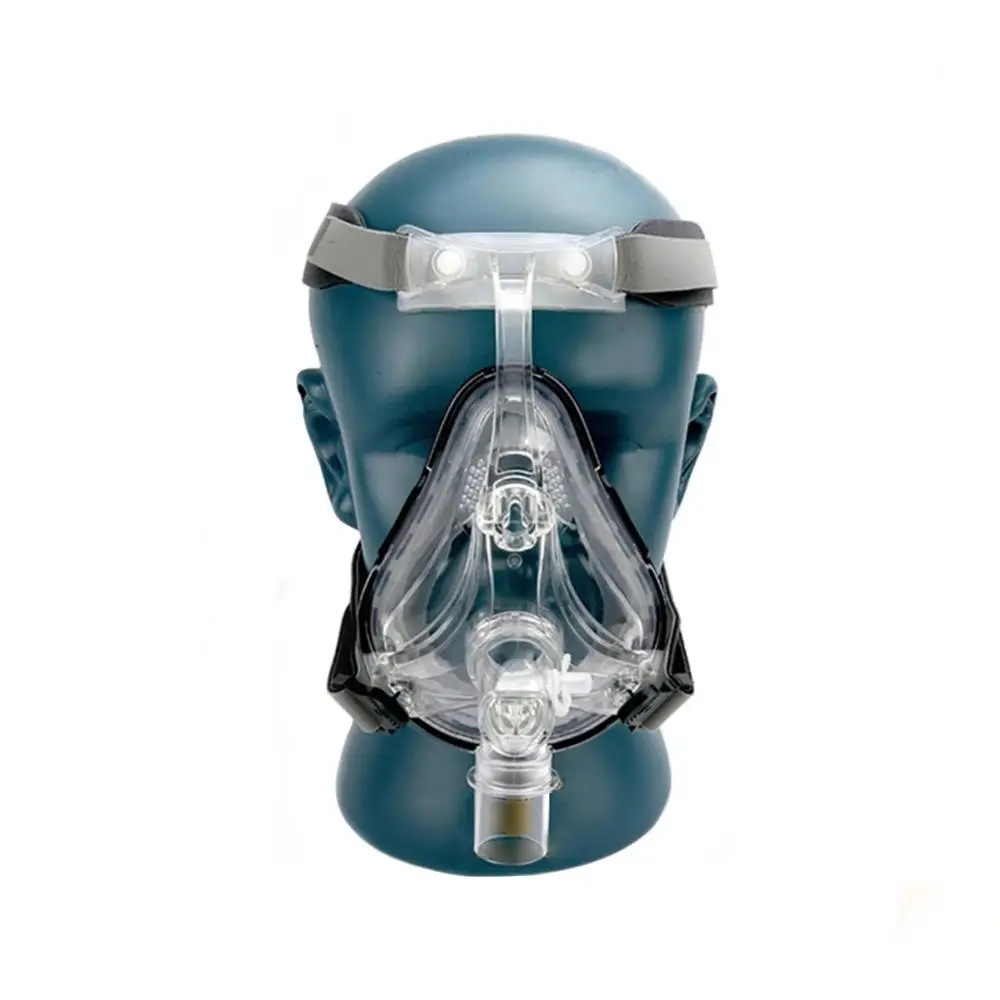 BMC-FM1 F1A полная маска для лица с бесплатным головным убором для CPAP Авто CPAP BiPAP Респиратор Размер s m l храп терапия интерфейс - Цвет: BMC-FM1