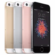 Отремонтированный разблокированный Apple IPhone SE, определение отпечатка пальца двухъядерный 4 аппарат не привязан к оператору сотовой связи смартфон 2 Гб Оперативная память 16/32/64/128 ГБ Встроенная память за счет сканера отпечатков пальцев телефона