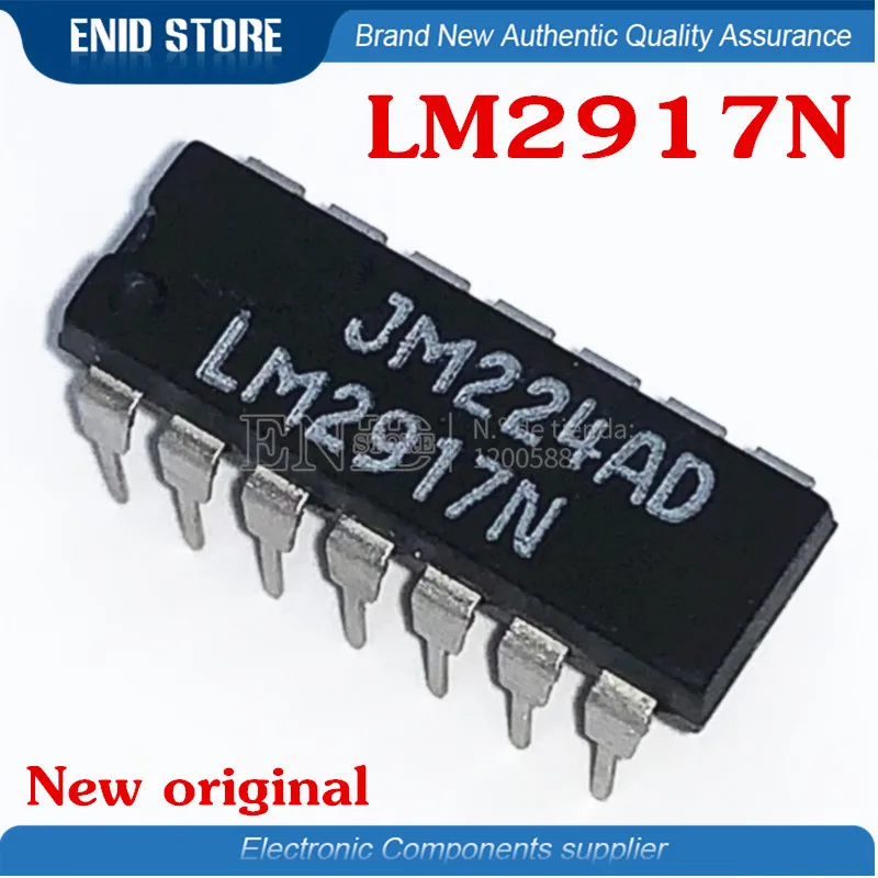 Интегральная схема LM2917 DIP-14 LM2917N 4 шт./лот | Электронные компоненты и