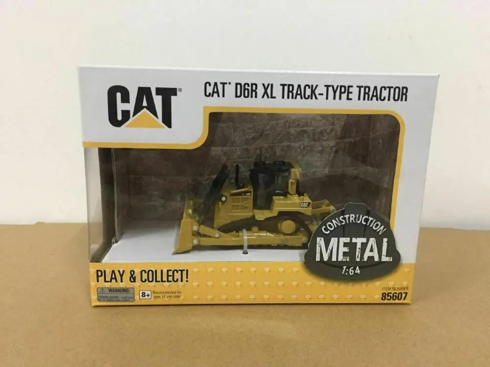 Cat D6R XL гусеничный трактор 1/64 масштаб металлическая модель бренд Diecast Masters DM85607