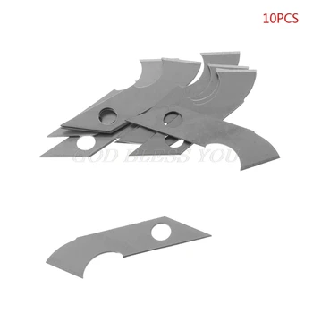 

10x Sharp Hook Knife Blade For Crafts Cutter Cutting Acrylic Plate Board Sheets Drop Shipping
