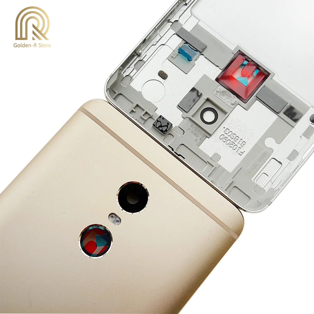 Xiaomi Redmi Note 4 Крышка батарейного отсека задняя дверь корпус note4 с кнопками питания