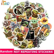 Best Price 10/20/30/40/50pcs Cartoon Baby Yoda Stickers Waterproof PVC Skateboard Luggage Motorcycle Guitar Star Wars Mandalorian Sticker Best Price 10/20/30/40/50pcs Cartoon Baby Yoda Stickers Waterproof PVC Skateboard Luggage Motorcycle Guitar Star Wars Mandalorian Sticker