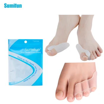 

Sumifun 2Pcs Feet Corrector Splint Big Toe Separator Overlapping Spreader Corrector