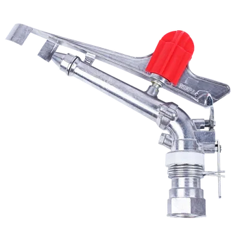 

1.5'' Impact Lawn Durable 360° Adjustable Sprinkler Gun Garden Portable Irrigation Water Spray Zinc Alloy