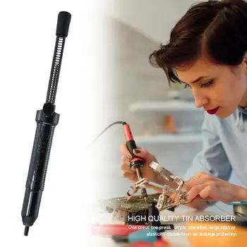 

Aluminum Metal Desoldering Pump Suction Tin Gun Soldering Sucker Pen Removal Vacuum Soldering Iron Desolder Hand Welding Tools