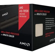 Процессор AMD A10-7890K A10 7890K Процессор четырехъядерный 4,1 ГГц 95 Вт 2 Мб разъем FM2+ кэш Настольный в штучной упаковке с процессором кулер вентилятор