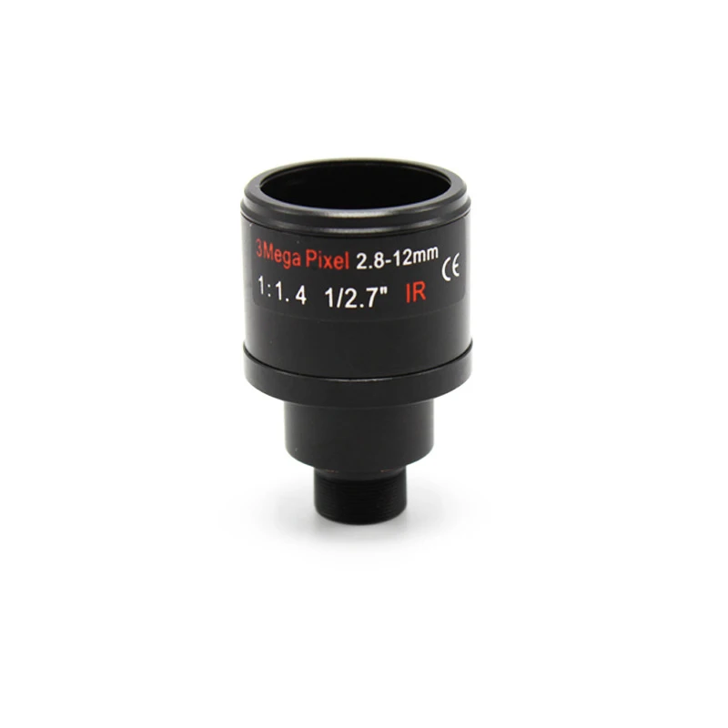 Объектив HD CCTV 2 8 МП M12 12 мм варифокальный ИК объектив F1.4 ручной фокус зум для