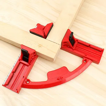 

Adjustable Ruler Home Aluminum Alloy Drawer DIY Woodworking Durable 90 Degree Fish Tank Fixture Accessories Right Angle Clamp