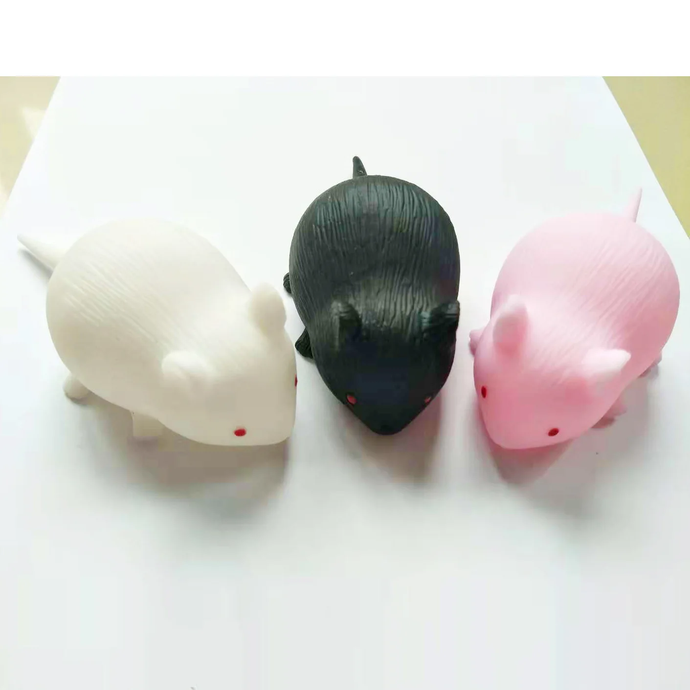 Мультяшная милая розовая свинка, игрушка Vent Pig, целая стружка, разминание, декомпрессионные игрушки, мягкие животные, игрушки для детей, сжимаемая игрушка - Цвет: Золотой