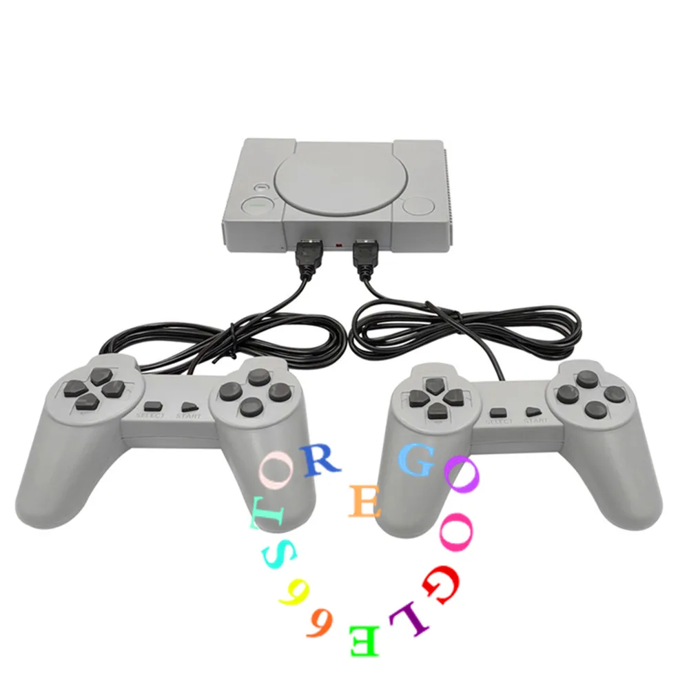 Новая ретро-игровая консоль, встроенные 620 экшен-игры, 8 бит, PS1 игры, семейный ТВ, портативный игровой плеер, двойные геймпады