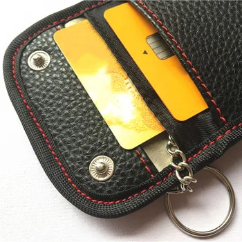 

1x Lock Car Key Keyless Entry Anti-Theft Fob Signal Blocker Pouch Storage Bag UK