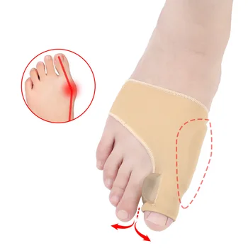 

Hallux Valgus Correction Toe Separator Two Size 1 Pair Socks Foot Straightener Bunion Corrector Thumb Orthosis Adjuster Pedicure