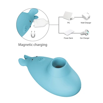 7 Speeds Strong Nipple Clitoral Sucking Vibrator Silicone Vagina Oral Sucker Waterproof Stimulator Adult Sex Toys For Women 5