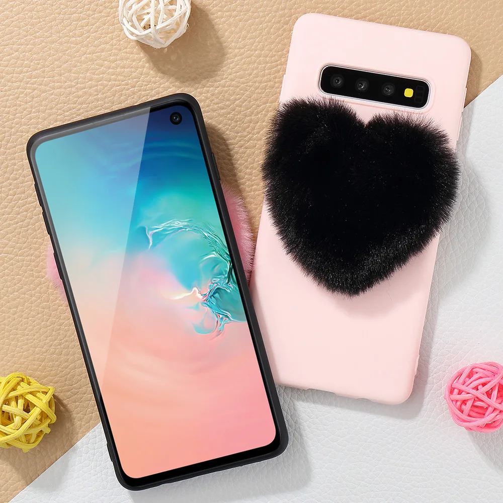 LAPOPNUT Прекрасный Мягкий ТПУ 3D «любящее сердце» Кролик чехол для samsung Galaxy J6 J5 J3 J4 плюс A8 A7 A6 A3 A5 пушистый шапочка для душа
